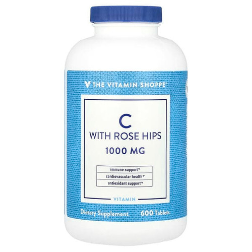<img alt="The Vitamin Shoppe, Vitamin C With Rose Hips, 600 Tablets" title="The Vitamin Shoppe, Vitamin C With Rose Hips, 600 Tablets,766536012961"