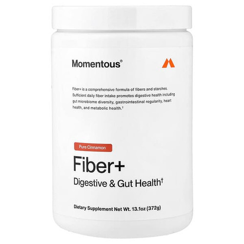 <img alt="Momentous, Fiber+, Pure Cinnamon, 13.1 oz (372 g)" title="Momentous, Fiber+, Pure Cinnamon, 13.1 oz (372 g),850072768625"