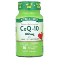 <img alt="Natures Truth, CoQ-10 Plus Black Pepper Extract, Enhanced Absorption, 100 mg, 120 Quick Release Softgels" title="Natures Truth, CoQ-10 Plus Black Pepper Extract, Enhanced Absorption, 100 mg, 120 Quick Release Softgels,840093122452"