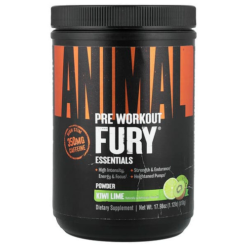 <img alt="Animal, Fury Essentials, Pre Workout,  Kiwi Lime, 17.98 oz (510 g)" title="Animal, Fury Essentials, Pre Workout,  Kiwi Lime, 17.98 oz (510 g),039442016959"