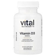 <img alt="Vital Nutrients, Vitamin D3, 125 mcg (5,000 IU), 180 Capsules" title="Vital Nutrients, Vitamin D3, 125 mcg (5,000 IU), 180 Capsules,693465539217"