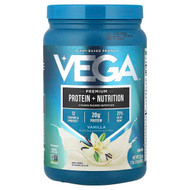 <img alt="Vega, Plant-Based Protein, Premium Protein + Nutrition, Vanilla , 1 lb 5.9 oz (619 g)" title="Vega, Plant-Based Protein, Premium Protein + Nutrition, Vanilla , 1 lb 5.9 oz (619 g),838766011127"