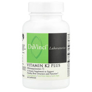 <img alt="DaVinci Laboratories, Vitamin K2 Plus, 60 Capsules" title="DaVinci Laboratories, Vitamin K2 Plus, 60 Capsules,026664285867"