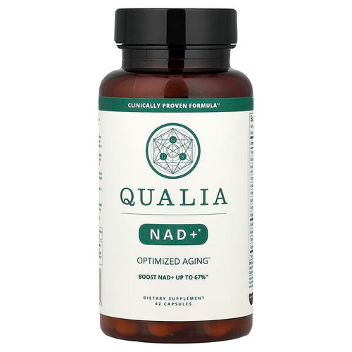 <img alt="Qualia, NAD+, 42 Capsules" title="Qualia, NAD+, 42 Capsules,850027149363"