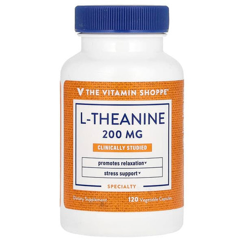 <img alt="The Vitamin Shoppe, L-Theanine , 200 mg, 120 Vegetable Capsules" title="The Vitamin Shoppe, L-Theanine , 200 mg, 120 Vegetable Capsules,766536038367"