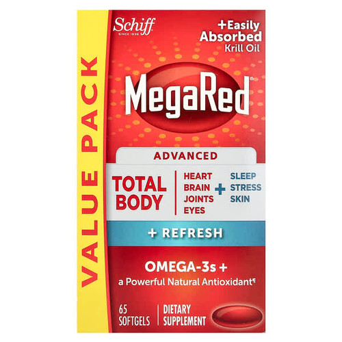 <img alt="Schiff, MegaRed, Advanced Total Body + Refresh,  65 Softgels" title="Schiff, MegaRed, Advanced Total Body + Refresh,  65 Softgels,020525107138"
