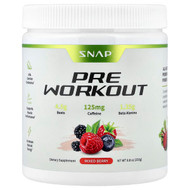 <img alt="Snap Supplements, Pre Workout, Mixed Berry, 8.8 oz (250 g)" title="Snap Supplements, Pre Workout, Mixed Berry, 8.8 oz (250 g),850039253331"