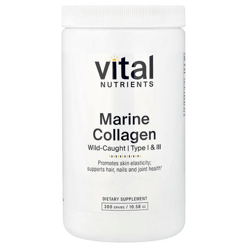 <img alt="Vital Nutrients, Marine Collagen, Wild-Caught, Type I & III, 10.58 oz (300 g)" title="Vital Nutrients, Marine Collagen, Wild-Caught, Type I & III, 10.58 oz (300 g),693465187111"