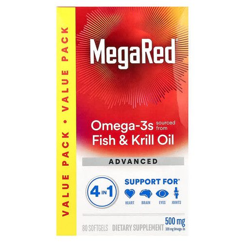 <img alt="Schiff, MegaRed, Omega-3s Fish & Krill Oil, Advanced 4in1, Vanilla, 500 mg, 80 Softgels" title="Schiff, MegaRed, Omega-3s Fish & Krill Oil, Advanced 4in1, Vanilla, 500 mg, 80 Softgels,020525960993"