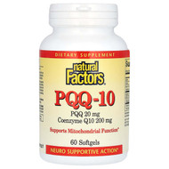 <img alt="Natural Factors, PQQ-10, 60 Softgels" title="Natural Factors, PQQ-10, 60 Softgels,068958026190"