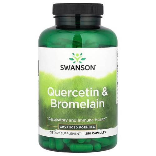 <img alt="Swanson Vitamins, Quercetin & Bromelain, 250 Capsules" title="Swanson Vitamins, Quercetin & Bromelain, 250 Capsules,087614017334"