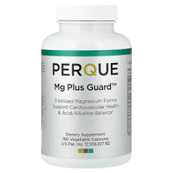 <img alt="PERQUE, Mg Plus Guard, 180 Vegetable Capsules" title="PERQUE, Mg Plus Guard, 180 Vegetable Capsules,791760029102"