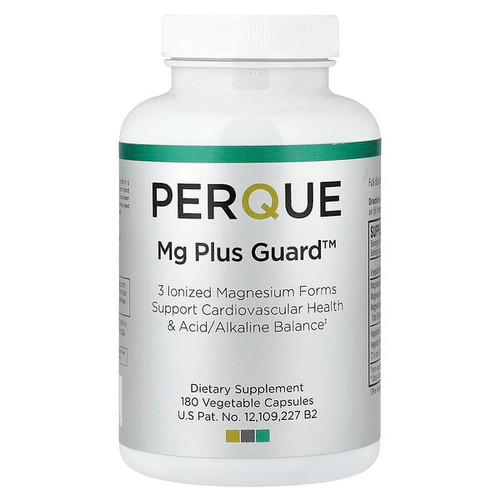 <img alt="PERQUE, Mg Plus Guard, 180 Vegetable Capsules" title="PERQUE, Mg Plus Guard, 180 Vegetable Capsules,791760029102"