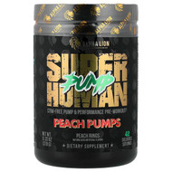 <img alt="ALPHA LION, SuperHuman Pump, Peach Pumps, Peach Rings, 13.33 oz (378 g)" title="ALPHA LION, SuperHuman Pump, Peach Pumps, Peach Rings, 13.33 oz (378 g),810037990157"