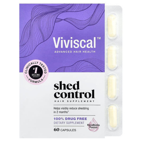 <img alt="Viviscal, Shed Control, Hair Supplement, 60 Capsules" title="Viviscal, Shed Control, Hair Supplement, 60 Capsules,022600800118"