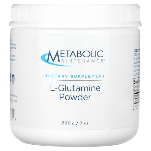 <img alt="Metabolic Maintenance, L-Glutamine Powder, 7 oz (200 g)" title="Metabolic Maintenance, L-Glutamine Powder, 7 oz (200 g),838287001324"