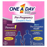 <img alt="One-A-Day, Pre-Pregnancy Couples Pack, Womens Prenatal 1 & Mens Pre-Conception Health, 30 Womens Prenatal Softgels, 30 Mens Pre-Conception Tablets" title="One-A-Day, Pre-Pregnancy Couples Pack, Womens Prenatal 1 & Mens Pre-Conception Health, 30 Womens Prenatal Softgels, 30 Mens Pre-Conception Tablets,016500571216"