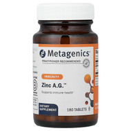 <img alt="Metagenics, Zinc A.G., 180 Tablets (20 mg per Tablet)" title="Metagenics, Zinc A.G., 180 Tablets (20 mg per Tablet),755571030719"
