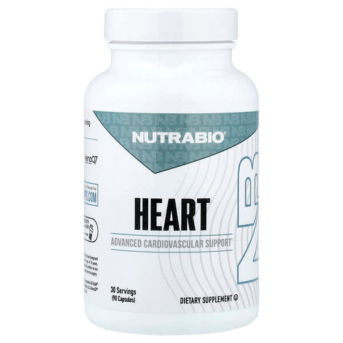 <img alt="NutraBio, Heart, 90 Capsules" title="NutraBio, Heart, 90 Capsules,649908219796"