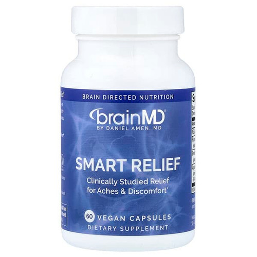 <img alt="BrainMD, Smart Relief, 60 Vegan Capsules" title="BrainMD, Smart Relief, 60 Vegan Capsules,857568003994"