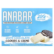 <img alt="The Anabar, The Protein-Packed Candy Bar, White Chocolate Cookies & Cream, 12 Bars, 2.29 oz (65 g) Each" title="The Anabar, The Protein-Packed Candy Bar, White Chocolate Cookies & Cream, 12 Bars, 2.29 oz (65 g) Each,787790878254"