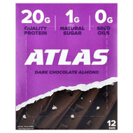 <img alt="Atlas Bar, Protein Bar, Dark Chocolate Almond, 12 Bars, 1.9 oz (54 g) Each" title="Atlas Bar, Protein Bar, Dark Chocolate Almond, 12 Bars, 1.9 oz (54 g) Each,868361000370"