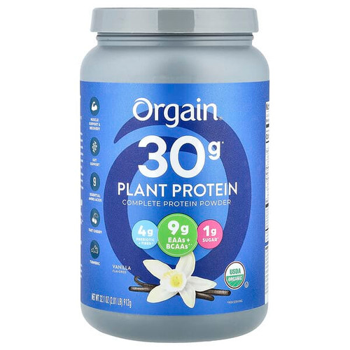 <img alt="Orgain, Complete Plant Protein Powder, Vanilla, 2.01 lb (912 g)" title="Orgain, Complete Plant Protein Powder, Vanilla, 2.01 lb (912 g),851770007610"