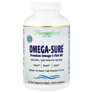 <img alt="Paradise Herbs, Omega-Sure, Premium Omega-3 Fish Oil, 120 Pesco Vegetarian Softgels" title="Paradise Herbs, Omega-Sure, Premium Omega-3 Fish Oil, 120 Pesco Vegetarian Softgels,601944779061"