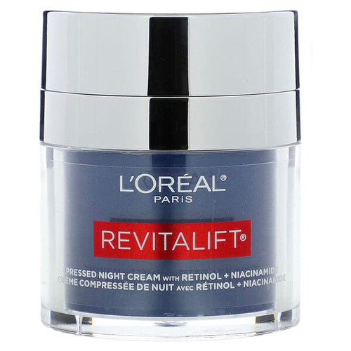 <img alt="LOreal, Revitalift, Pressed Night Cream with Retinol + Niacinamide, Fragrance Free, 1.7 oz (48 g)" title="LOreal, Revitalift, Pressed Night Cream with Retinol + Niacinamide, Fragrance Free, 1.7 oz (48 g),071249635865"
