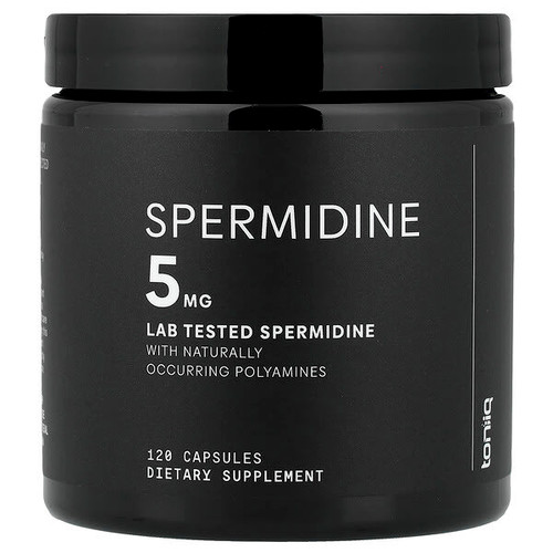 <img alt="Toniiq, Spermidine, 120 Capsules, (2.5 mg per Capsule)" title="Toniiq, Spermidine, 120 Capsules, (2.5 mg per Capsule),858111007971"