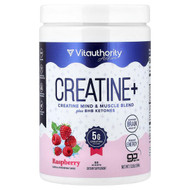<img alt="Vitauthority, Active, Creatine+, Raspberry, 13.9 oz (394 g)" title="Vitauthority, Active, Creatine+, Raspberry, 13.9 oz (394 g),850069641030"