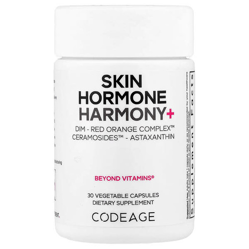 <img alt="Codeage, Skin Hormone Harmony+, 30 Vegetable Capsules" title="Codeage, Skin Hormone Harmony+, 30 Vegetable Capsules,850068815753"