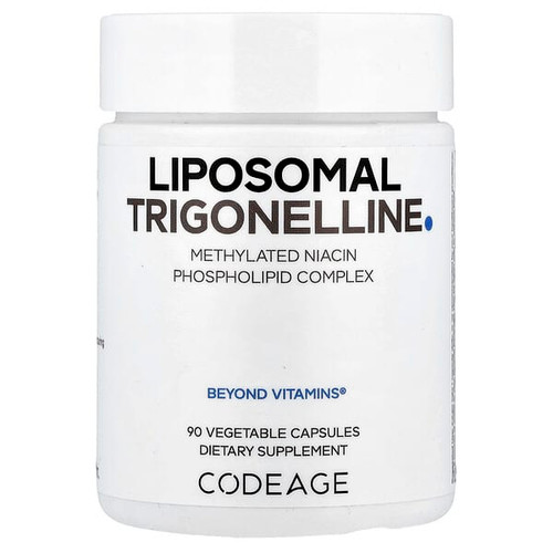 <img alt="Codeage, Liposomal Trigonelline, 90 Vegetable Capsules" title="Codeage, Liposomal Trigonelline, 90 Vegetable Capsules,850068815517"