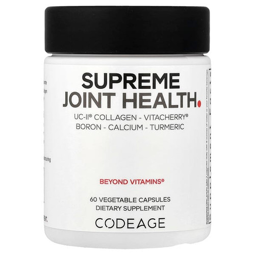 <img alt="Codeage, Supreme Joint Health, 60 Vegetable Capsules" title="Codeage, Supreme Joint Health, 60 Vegetable Capsules,853919008694"