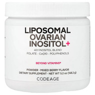 <img alt="Codeage, Liposomal Ovarian Inositol+ Powder, Mixed Berry, 5.2 oz (148.2 g)" title="Codeage, Liposomal Ovarian Inositol+ Powder, Mixed Berry, 5.2 oz (148.2 g),850043333999"