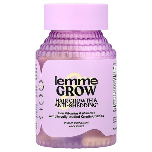 <img alt="Lemme, Grow, Hair Growth & Anti-Shedding, 60 Capsules" title="Lemme, Grow, Hair Growth & Anti-Shedding, 60 Capsules,850058077260"