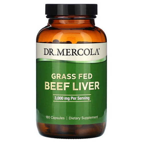 <img alt="Dr. Mercola, Grass Fed Beef Liver, 180 Capsules (500 mg per Capsule)" title="Dr. Mercola, Grass Fed Beef Liver, 180 Capsules (500 mg per Capsule),810094213046"