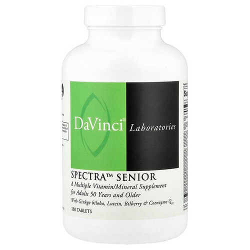 <img alt="DaVinci Laboratories, Spectra Senior, 180 Tablets" title="DaVinci Laboratories, Spectra Senior, 180 Tablets,026664012678"