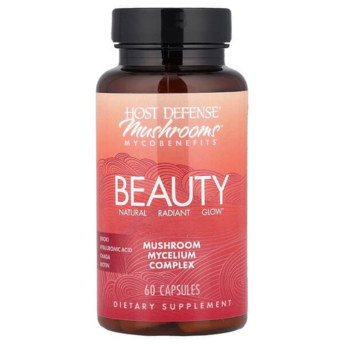 <img alt="Host Defense, Mushrooms Mycobenefits, Beauty, 60 Capsules" title="Host Defense, Mushrooms Mycobenefits, Beauty, 60 Capsules,633422333380"