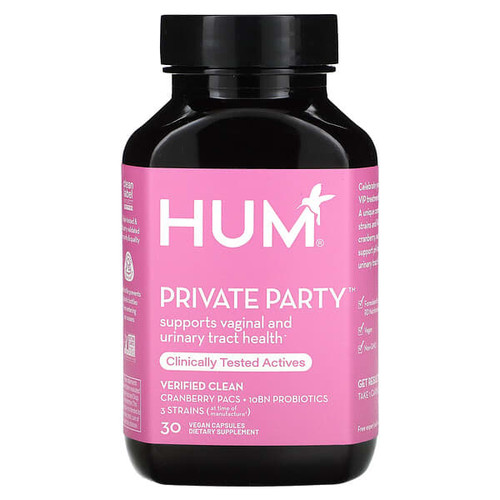 <img alt="HUM Nutrition, Private Party, 30 Vegan Capsules" title="HUM Nutrition, Private Party, 30 Vegan Capsules,850008331275"