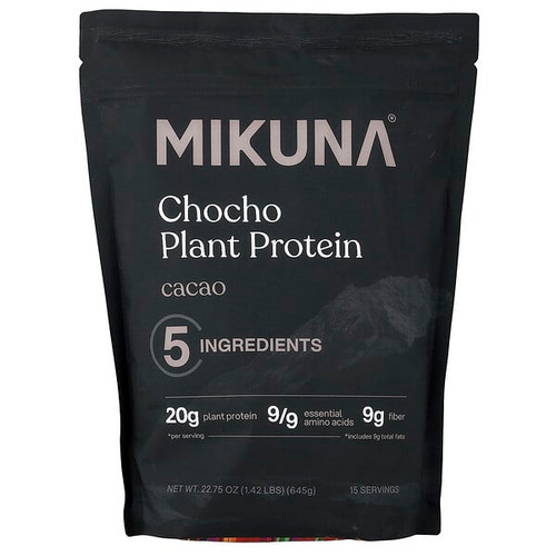 <img alt="MIKUNA, Chocho Plant Protein Powder, Cacao, 1.42 lbs (645 g)" title="MIKUNA, Chocho Plant Protein Powder, Cacao, 1.42 lbs (645 g),850028337080"