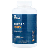 <img alt="Dr. Tobias, Omega 3 Fish Oil, Triple Strength, 180 Softgels" title="Dr. Tobias, Omega 3 Fish Oil, Triple Strength, 180 Softgels,842367001197"
