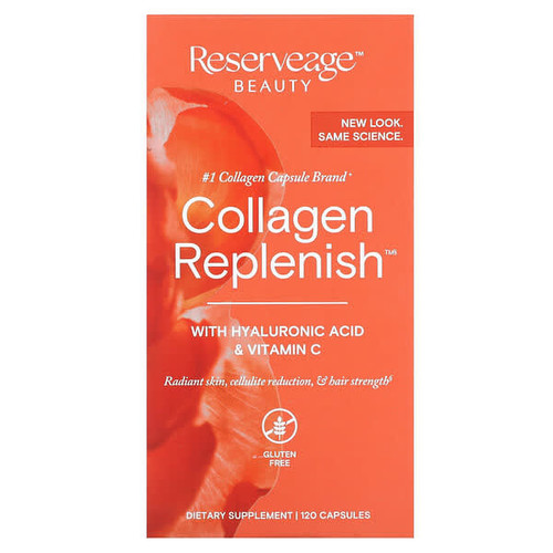 <img alt="Reserveage Beauty, Collagen Replenish, 120 Capsules" title="Reserveage Beauty, Collagen Replenish, 120 Capsules,859569002952"
