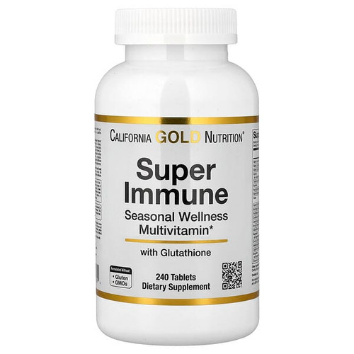 <img alt="California Gold Nutrition, Super Immune, Seasonal Wellness Multivitamin, 240 Tablets" title="California Gold Nutrition, Super Immune, Seasonal Wellness Multivitamin, 240 Tablets,898220100354"
