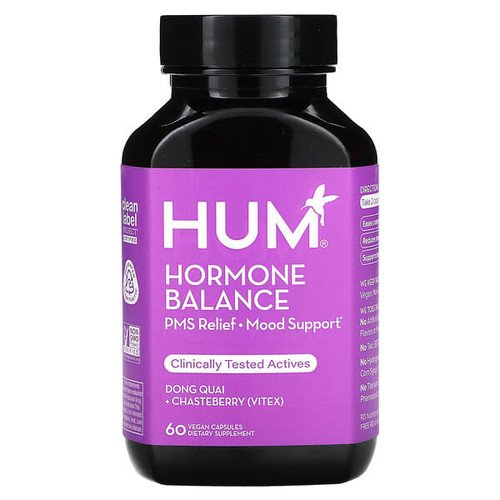 <img alt="HUM Nutrition, Hormone Balance, 60 Vegan Capsules" title="HUM Nutrition, Hormone Balance, 60 Vegan Capsules,855514005061"