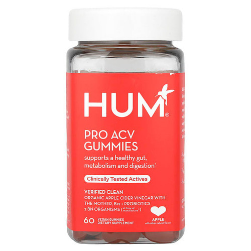 <img alt="HUM Nutrition, Pro ACV Gummies, Apple, 60 Vegan Gummies" title="HUM Nutrition, Pro ACV Gummies, Apple, 60 Vegan Gummies,850043611158"