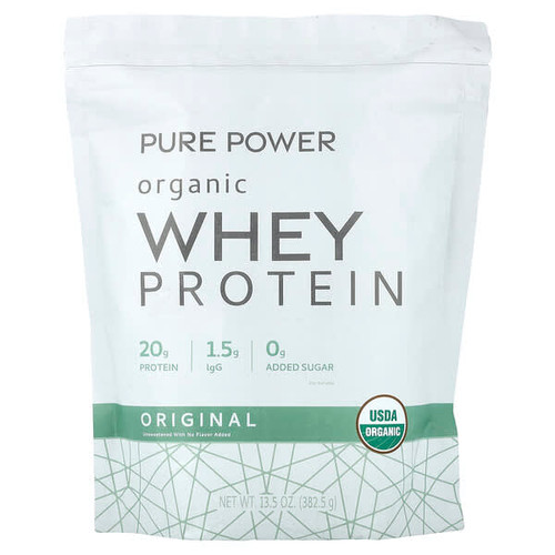 <img alt="Dr. Mercola, Pure Powder Organic Whey Protein, Original, 13.5 oz (382.5 g)" title="Dr. Mercola, Pure Powder Organic Whey Protein, Original, 13.5 oz (382.5 g),810487032810"