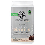 <img alt="Sunwarrior, Sport, Organic Active Protein, Chocolate, 2.2 lb (1 kg)" title="Sunwarrior, Sport, Organic Active Protein, Chocolate, 2.2 lb (1 kg),814784029825"