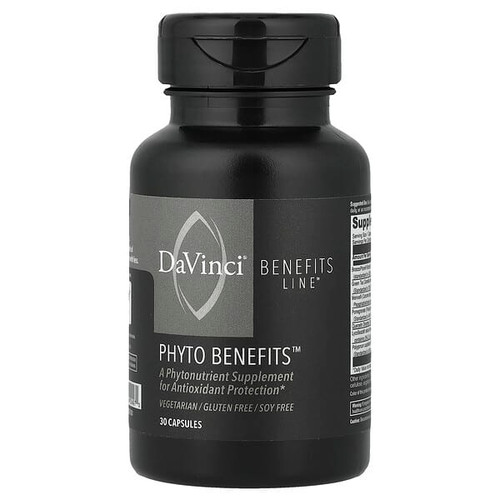 <img alt="DaVinci Laboratories, Benefits Line, Phyto Benefits, 30 Capsules" title="DaVinci Laboratories, Benefits Line, Phyto Benefits, 30 Capsules,026664004970"