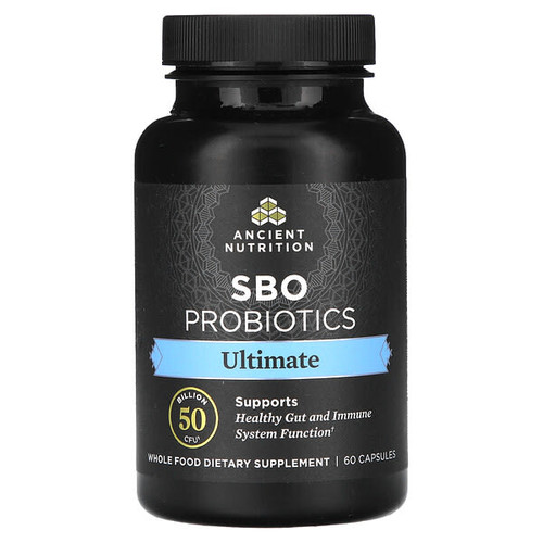 <img alt="Ancient Nutrition, SBO Probiotics, Ultimate, 50 Billion CFU, 60 Capsules" title="Ancient Nutrition, SBO Probiotics, Ultimate, 50 Billion CFU, 60 Capsules,816401024756"